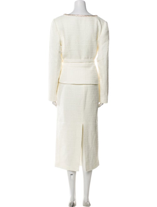 Self-Portrait Square Neckline Long Dress