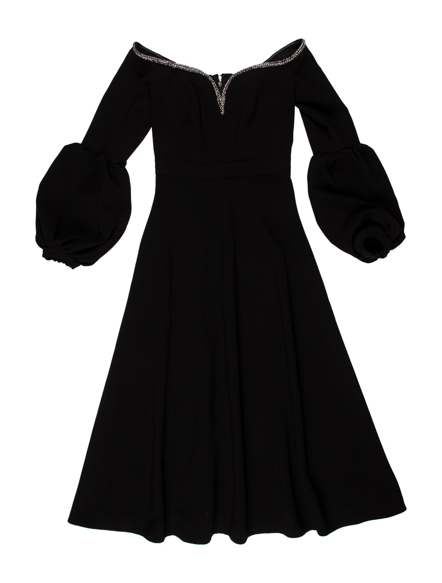 Self-Portrait Strapless Midi Length Dress w/ Tags