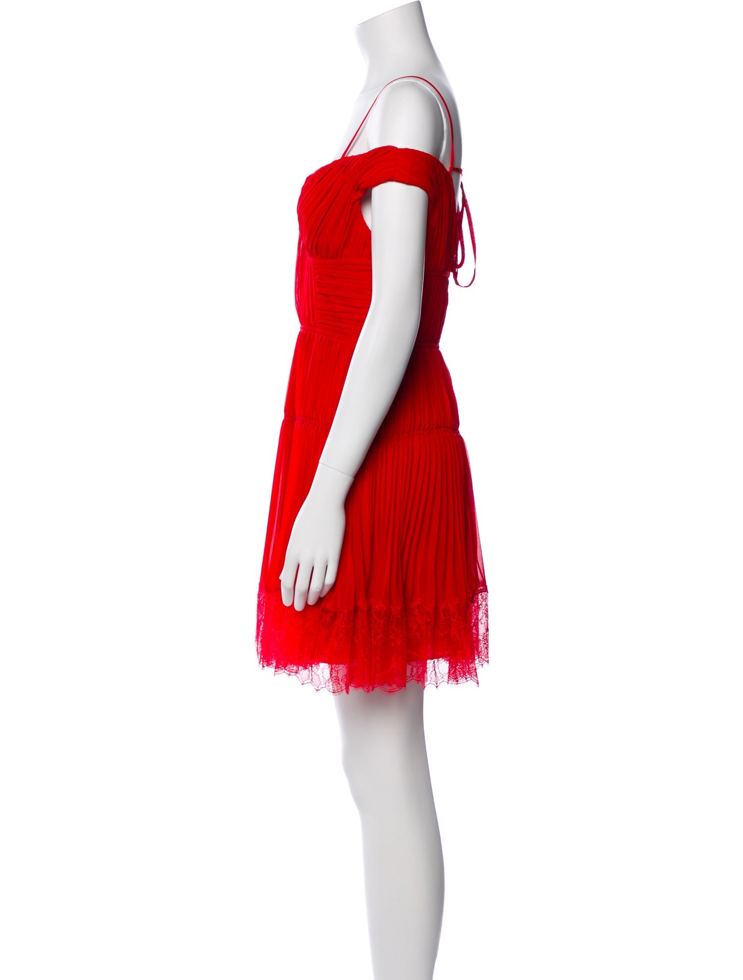 Self-Portrait Square Neckline Mini Dress w/ Tags