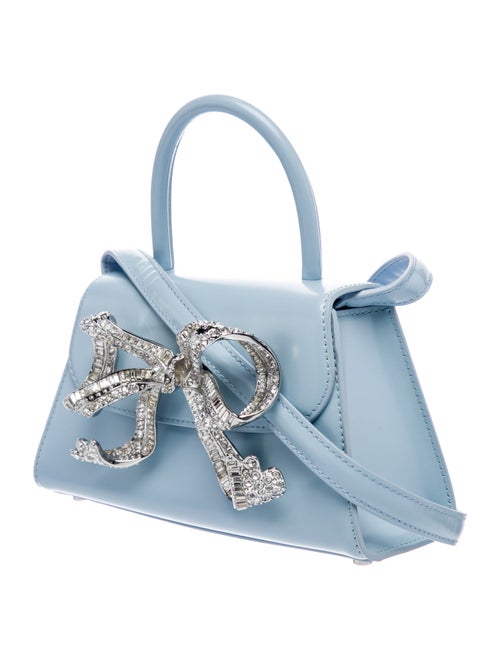 Self-Portrait Leather Top Handle Bag