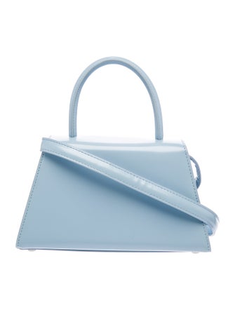 Self-Portrait Leather Top Handle Bag