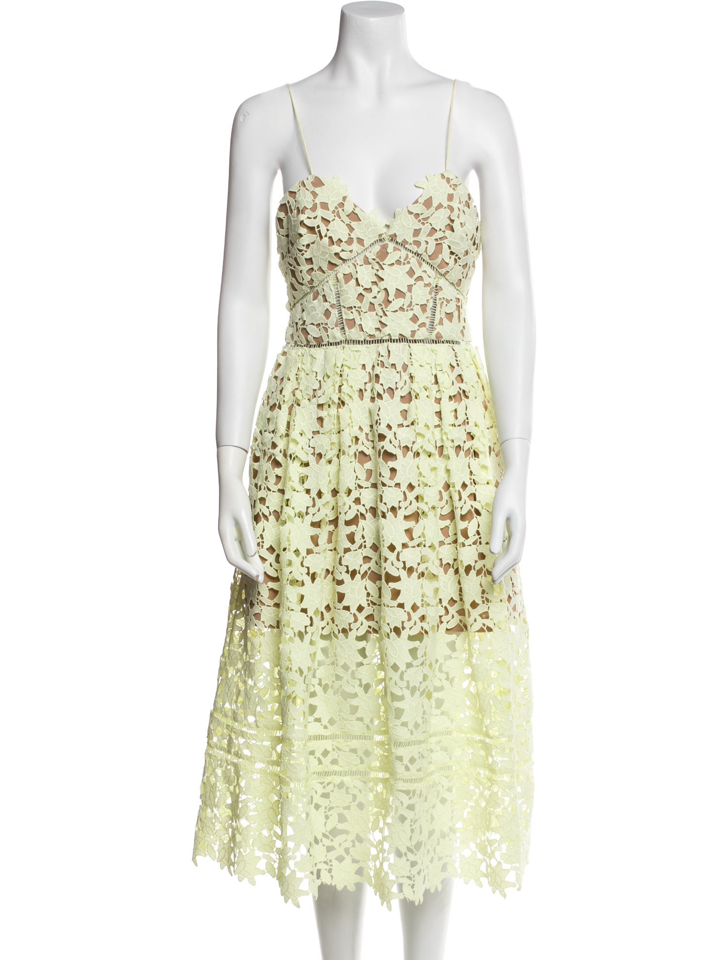 Self-Portrait Azalea Midi Length Dress