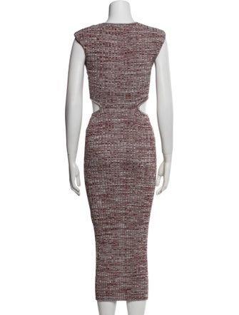 Self-Portrait Printed Midi Length Dress w/ Tags