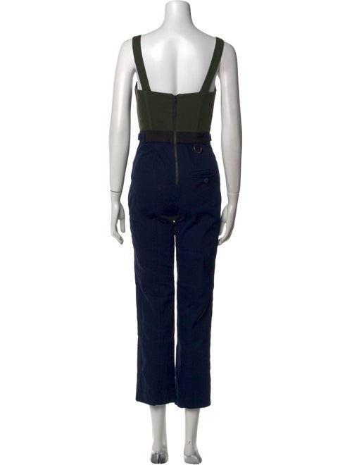 Self-Portrait Square Neckline Jumpsuit