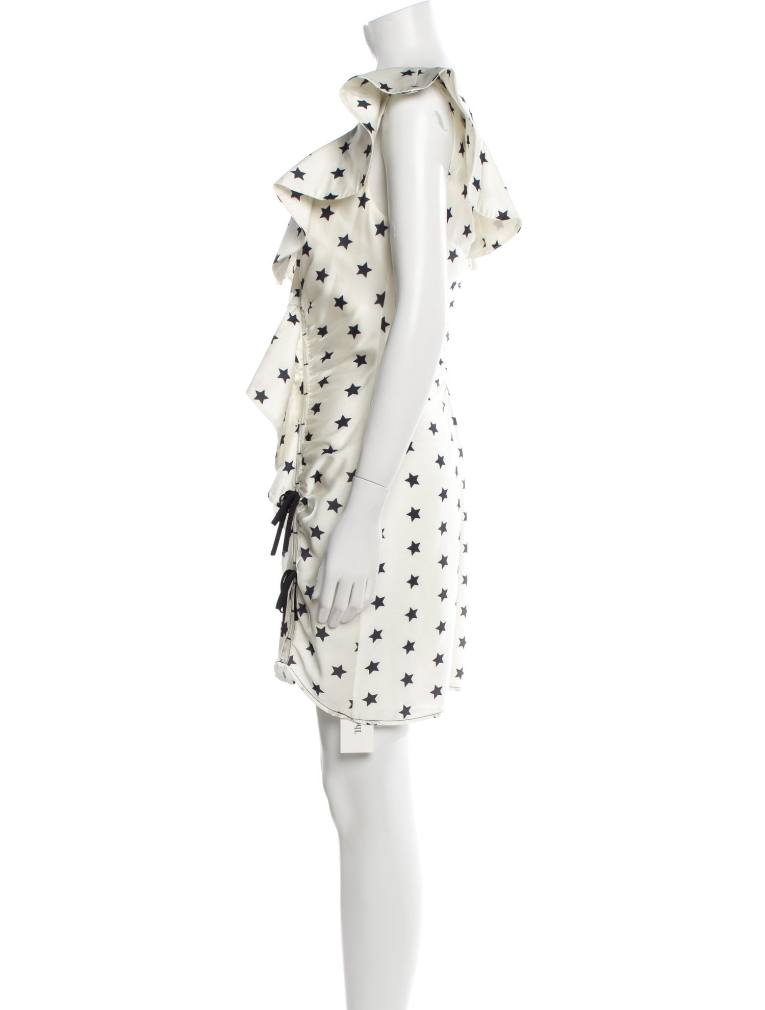 Self-Portrait Plaid Print Knee-Length Dress