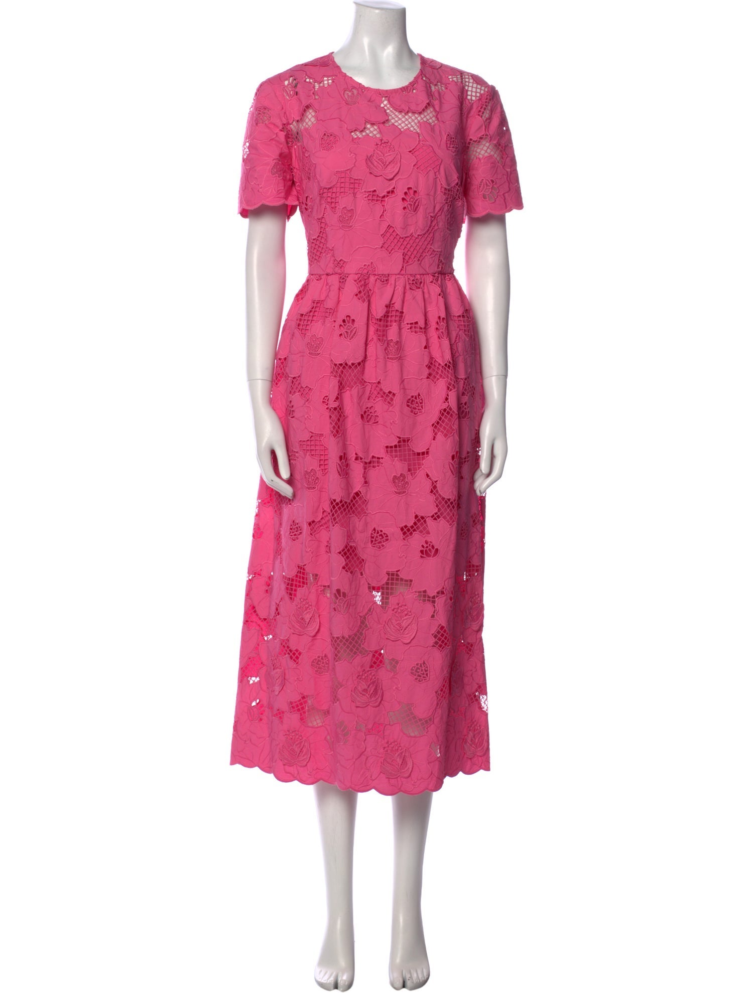 Self-Portrait Floral Print Long Dress