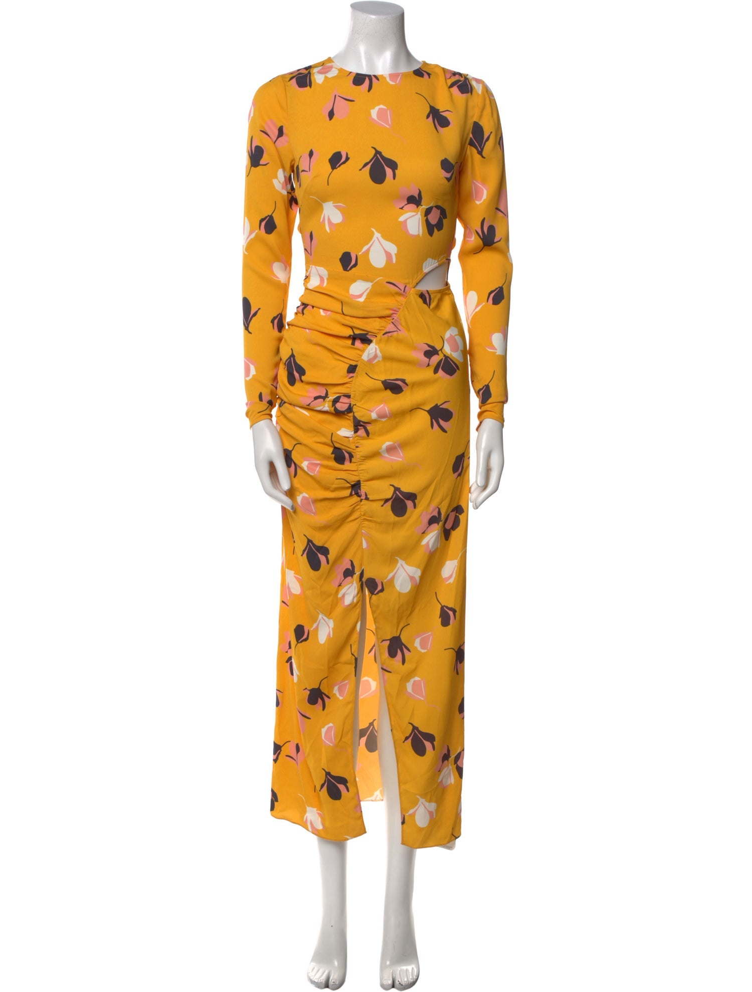 Self-Portrait Floral Print Long Dress