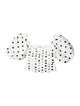Self-Portrait Polka Dot Print Square Neckline Crop Top