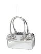 Self-Portrait Patent Leather Top Handle Bag