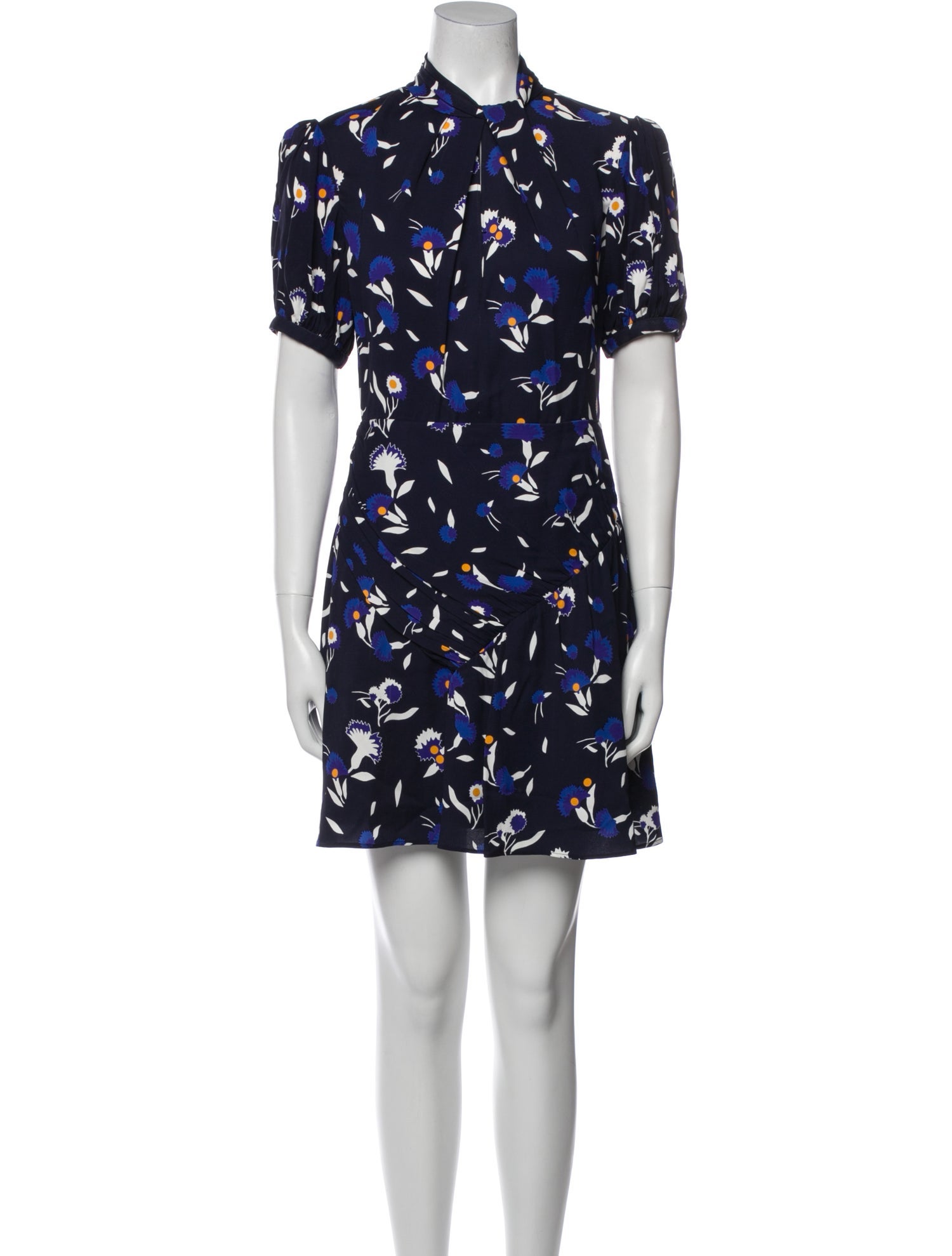 Self-Portrait Printed Mini Dress