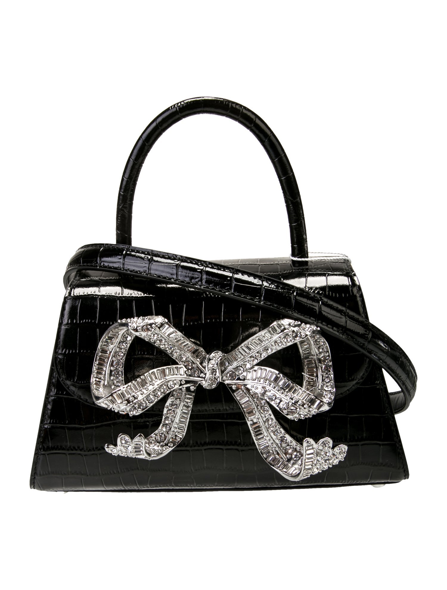 Self-Portrait Crocodile Shoulder Bag