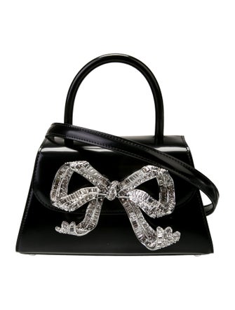 Self-Portrait Leather Shoulder Bag