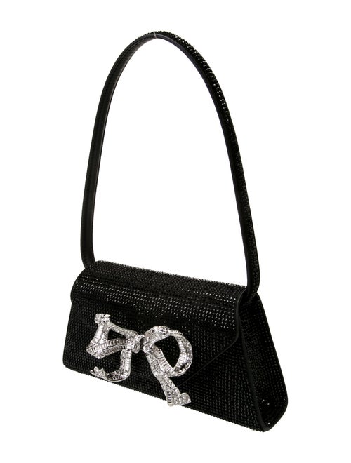 Self-Portrait Crystal Shoulder Bag