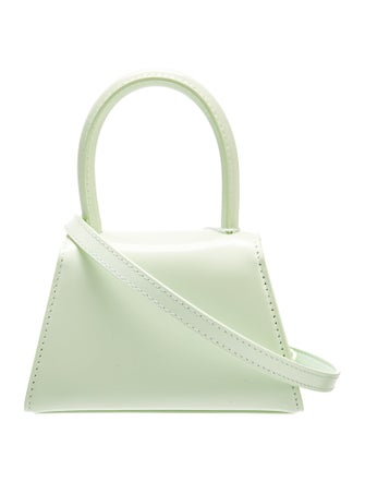 Self-Portrait Leather Evening Bag