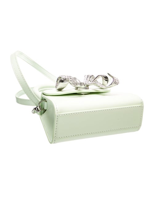 Self-Portrait Leather Evening Bag