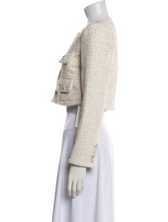 Self-Portrait Tweed Pattern Bolero