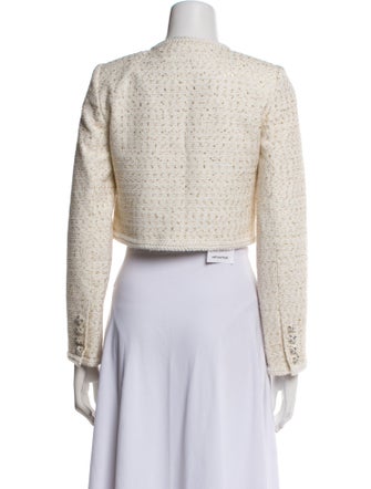 Self-Portrait Tweed Pattern Bolero