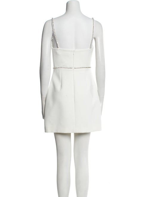 Self-Portrait Square Neckline Mini Dress