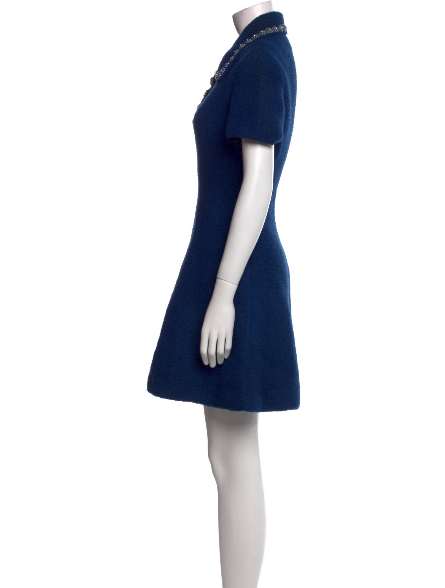 Self-Portrait Nylon Mini Dress