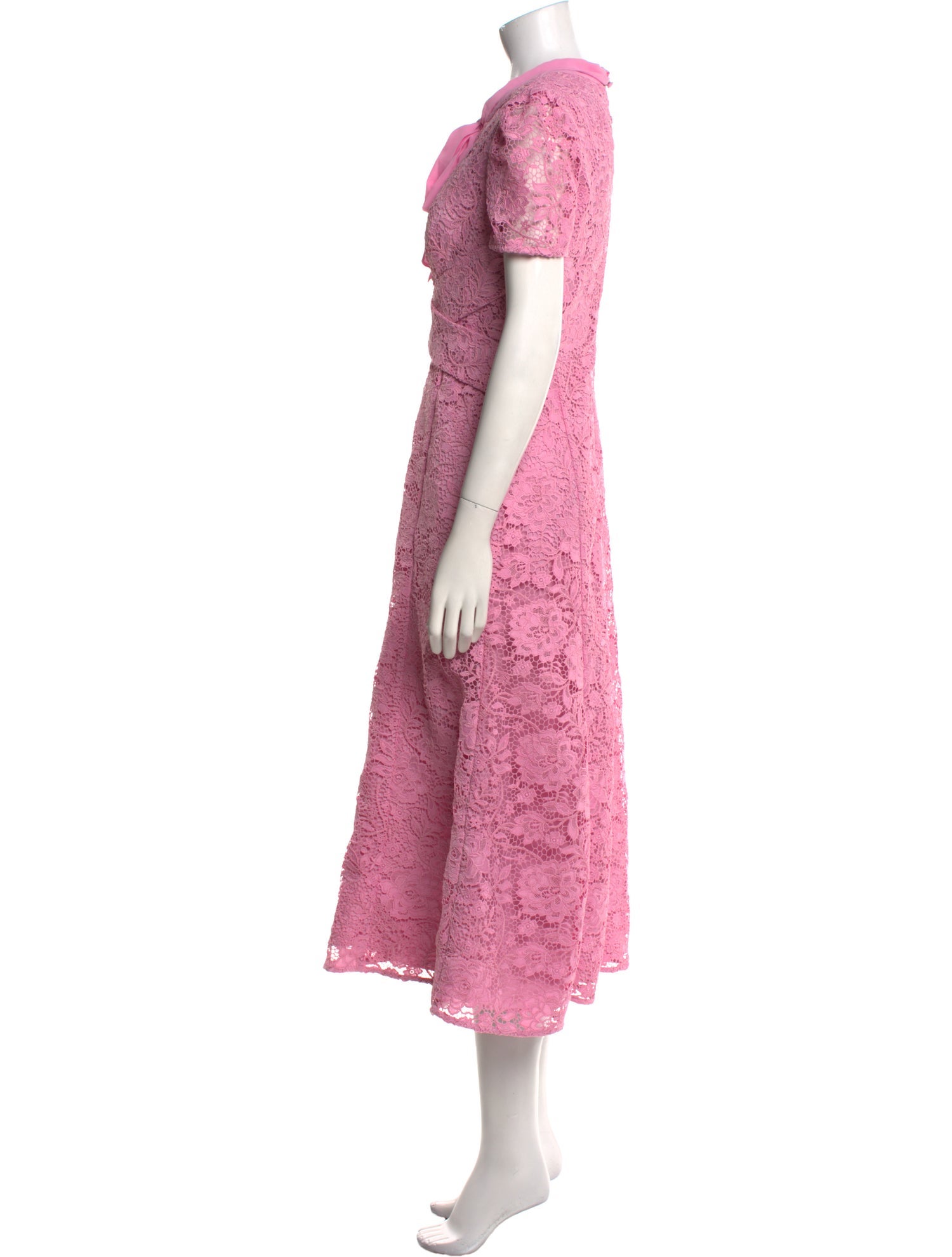 Self-Portrait Lace Pattern Midi Length Dress w/ Tags