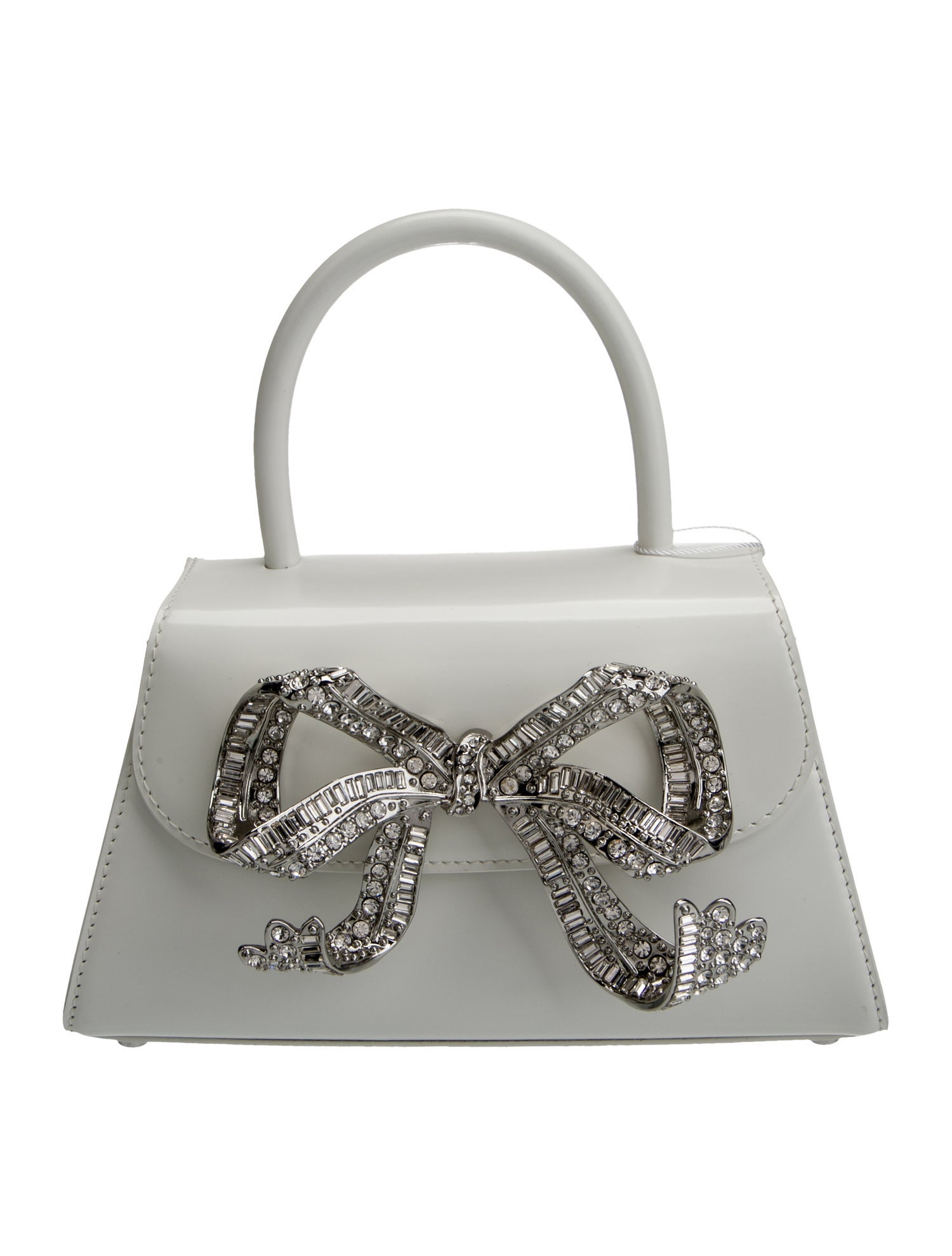 Self-Portrait Leather Top Handle Bag