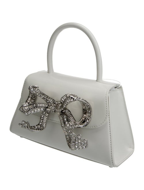 Self-Portrait Leather Top Handle Bag