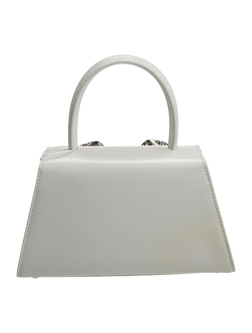 Self-Portrait Leather Top Handle Bag