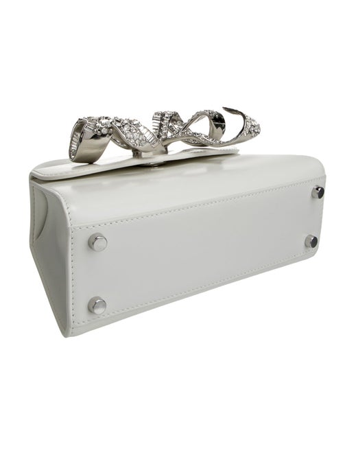 Self-Portrait Leather Top Handle Bag