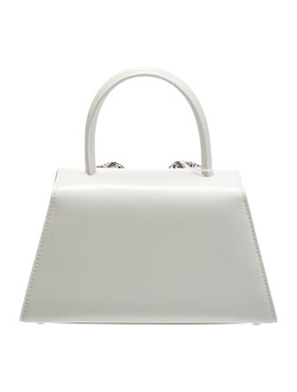 Self-Portrait Leather Top Handle Bag