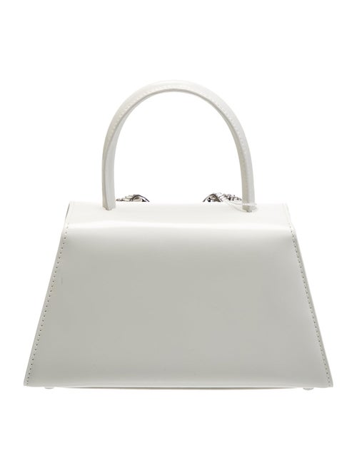 Self-Portrait Leather Top Handle Bag