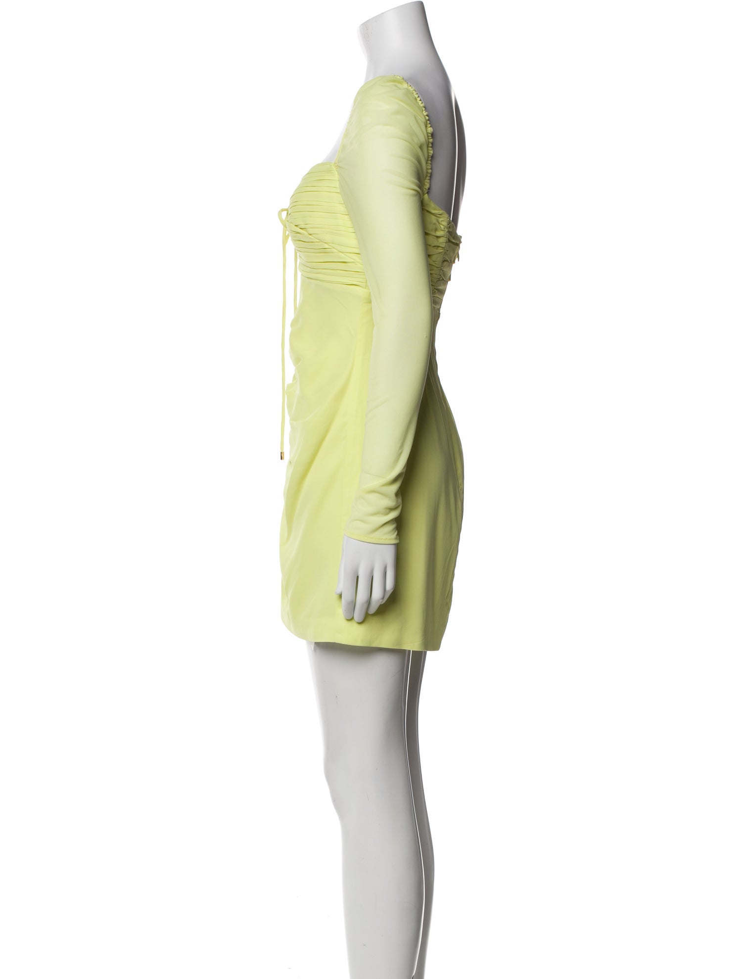 Self-Portrait Square Neckline Mini Dress