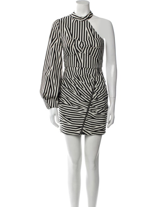 Self-Portrait Striped Mini Dress