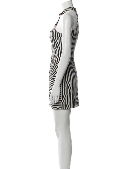 Self-Portrait Striped Mini Dress