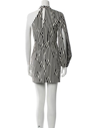 Self-Portrait Striped Mini Dress