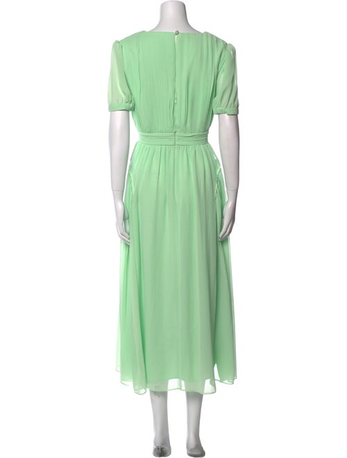 Self-Portrait V-Neck Long Dress