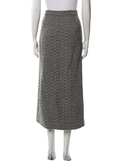 Self-Portrait Printed Midi Length Skirt