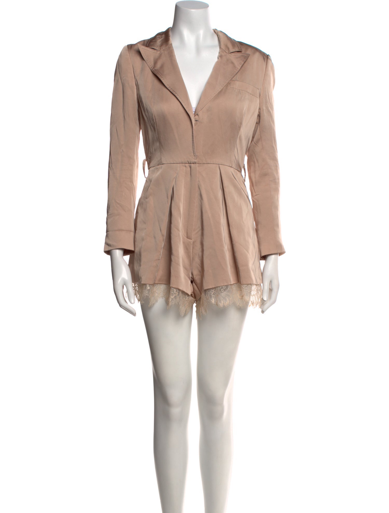 Self-Portrait V-Neck Romper