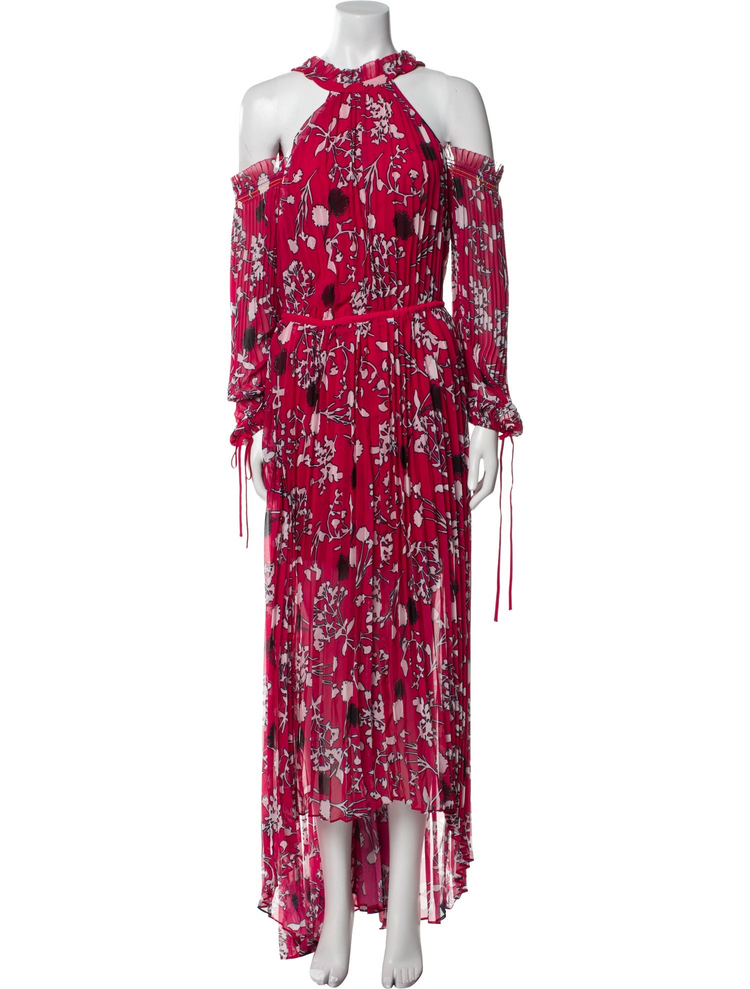 Self-Portrait Floral Print Long Dress