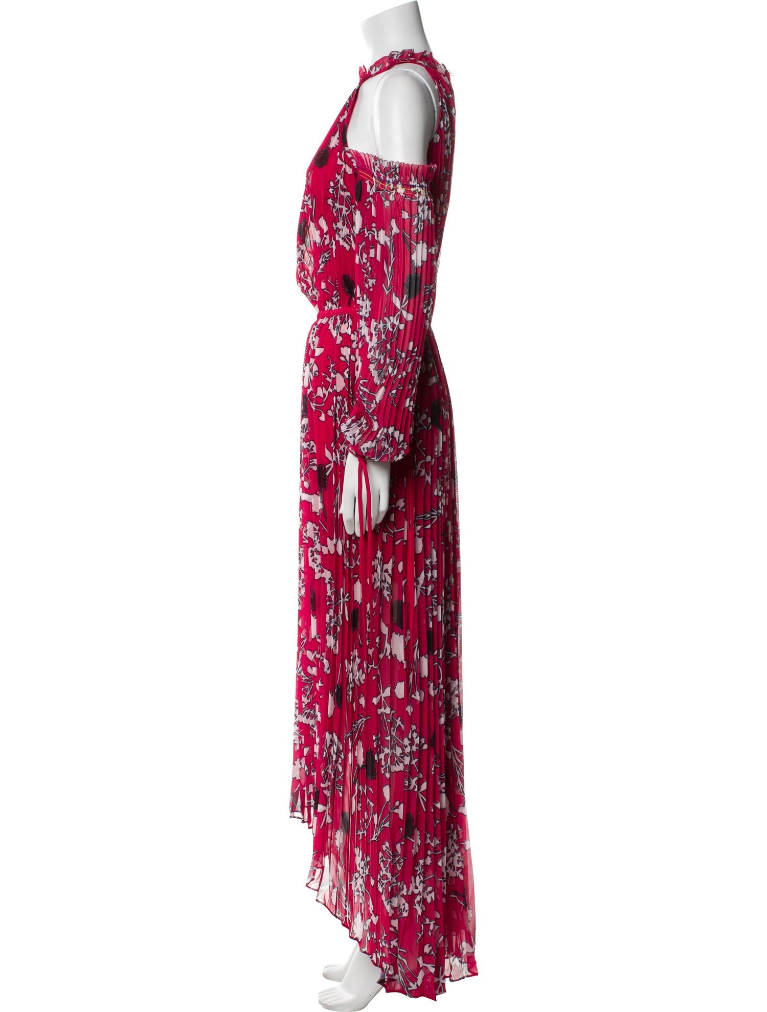 Self-Portrait Floral Print Long Dress