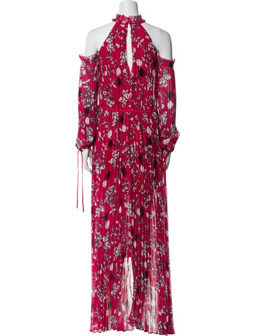 Self-Portrait Floral Print Long Dress