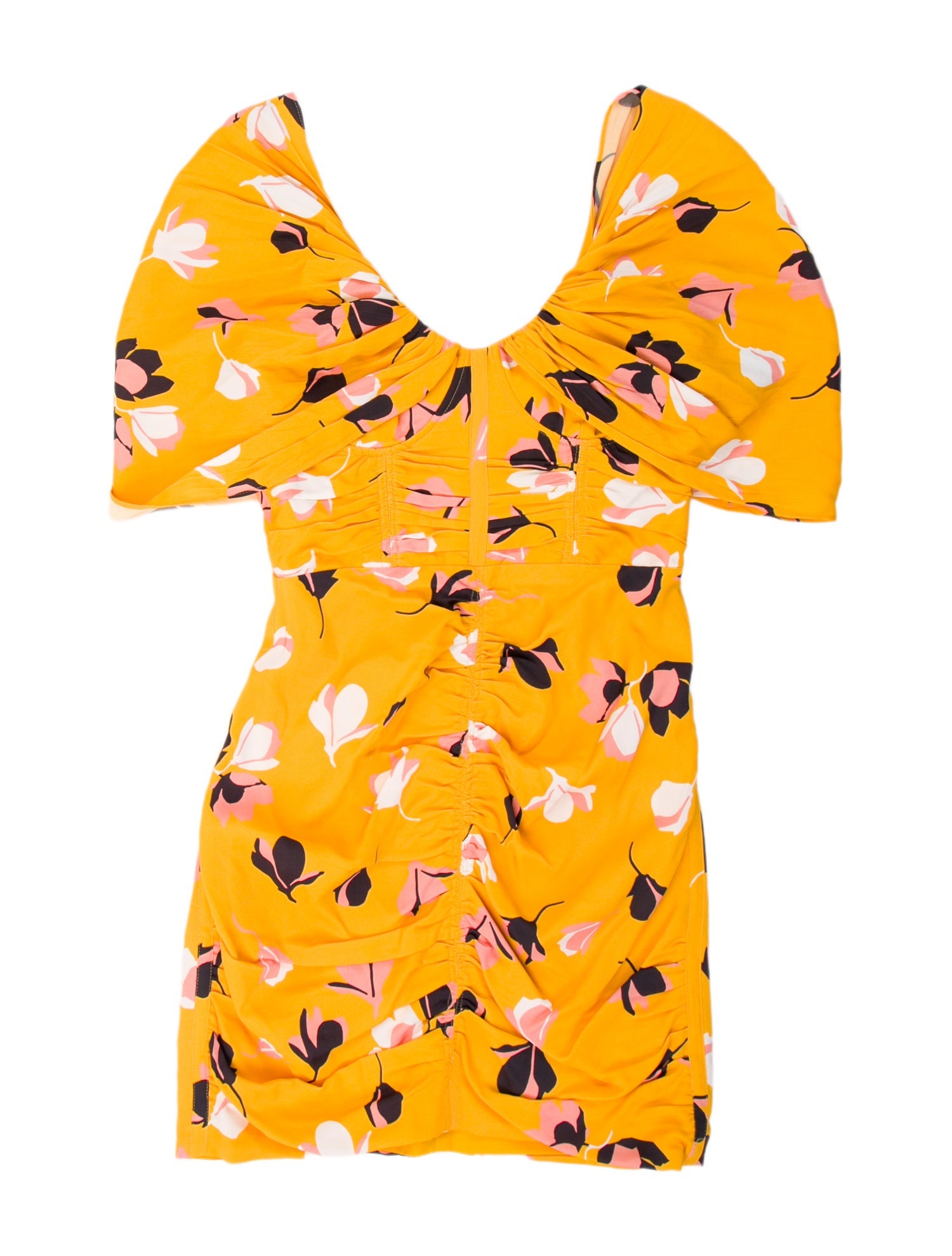 Self-Portrait Floral Print Mini Dress