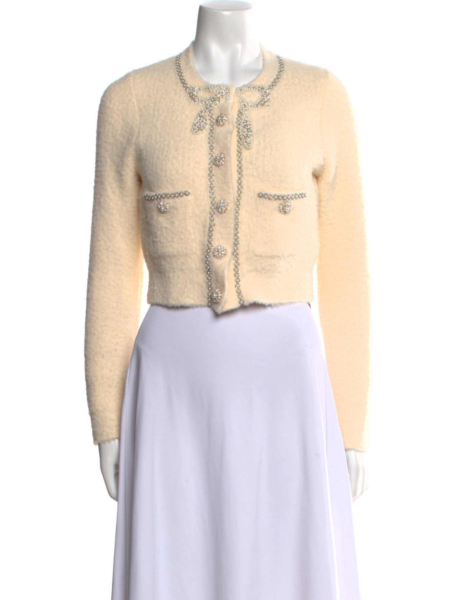 Self-Portrait Crew Neck Sweater