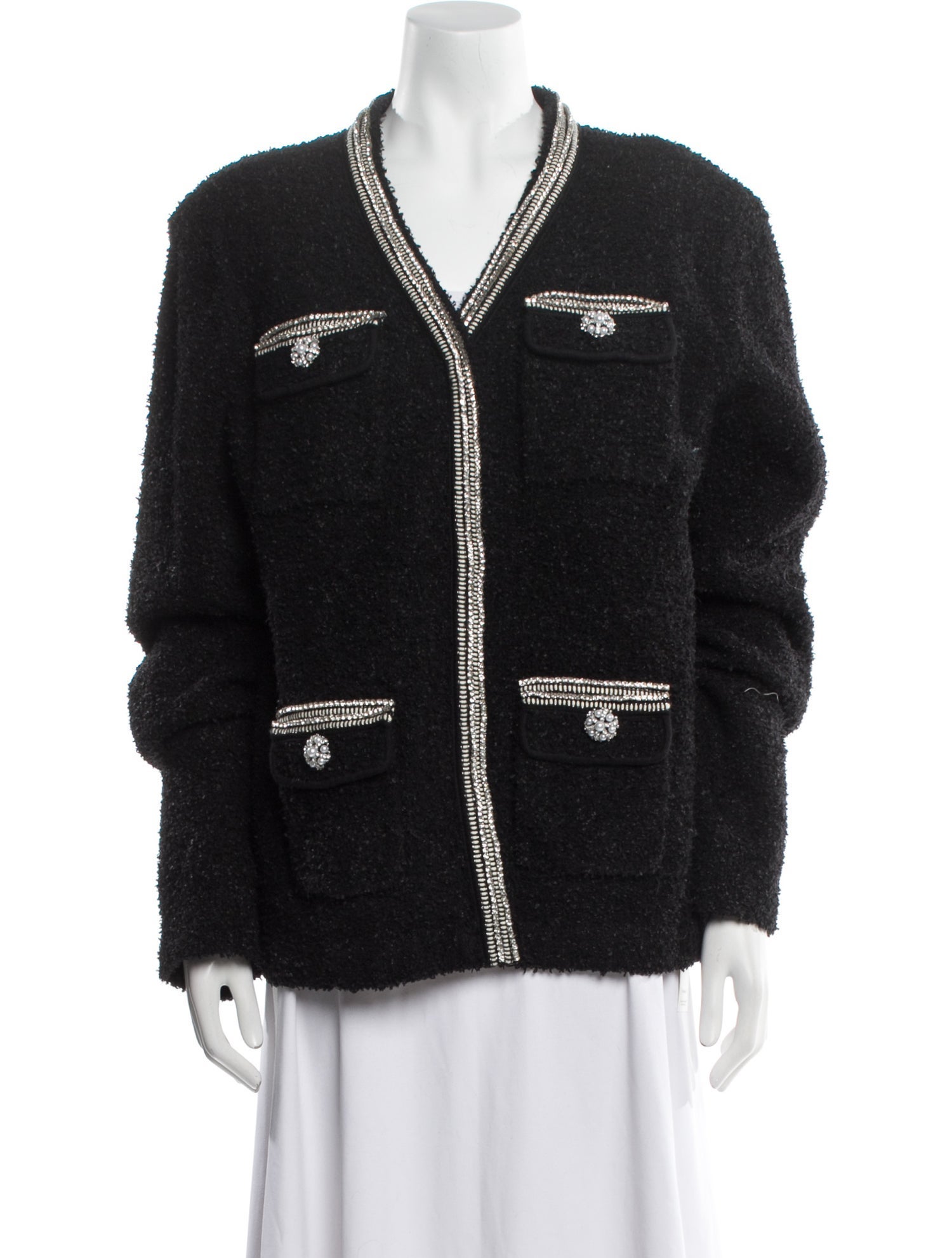 Self-Portrait Striped Jacket w/ Tags