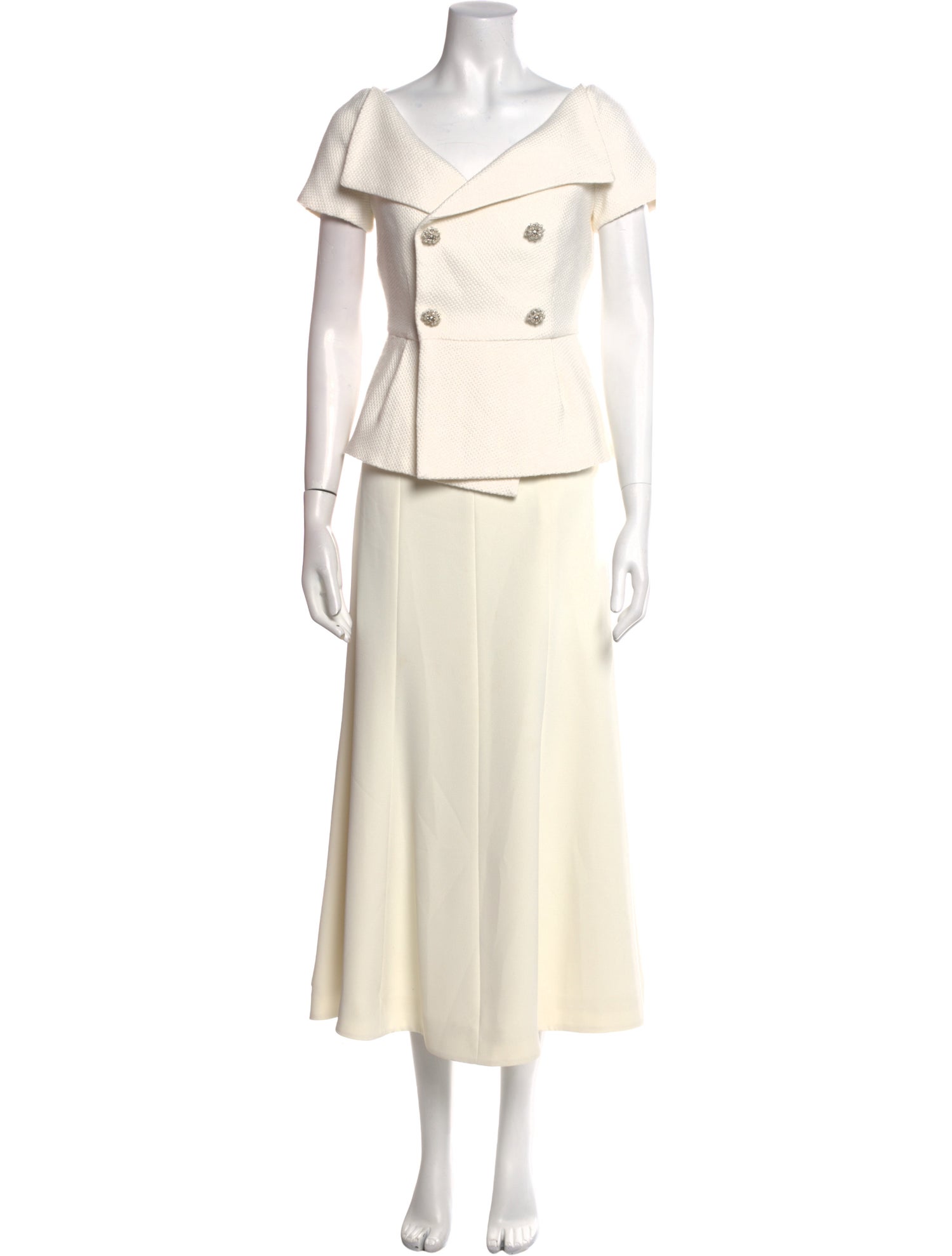 Self-Portrait Asymmetrical Long Dress