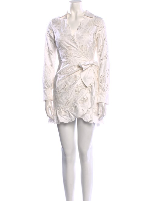 Self-Portrait Printed Mini Dress