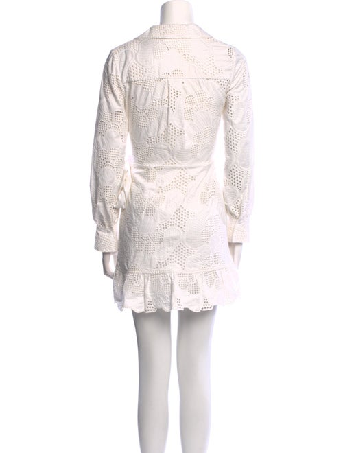 Self-Portrait Printed Mini Dress