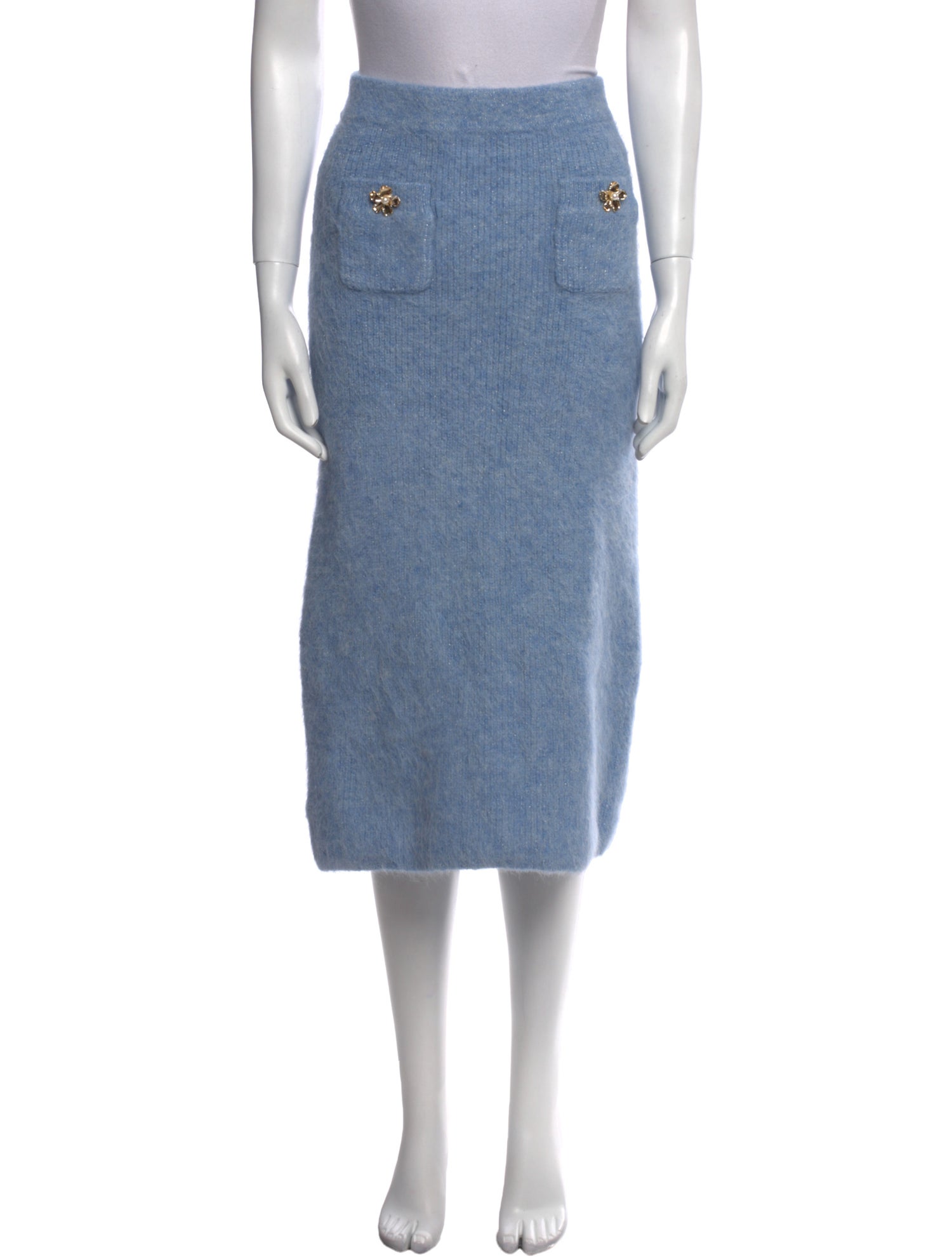 Self-Portrait Wool Midi Length Skirt w/ Tags