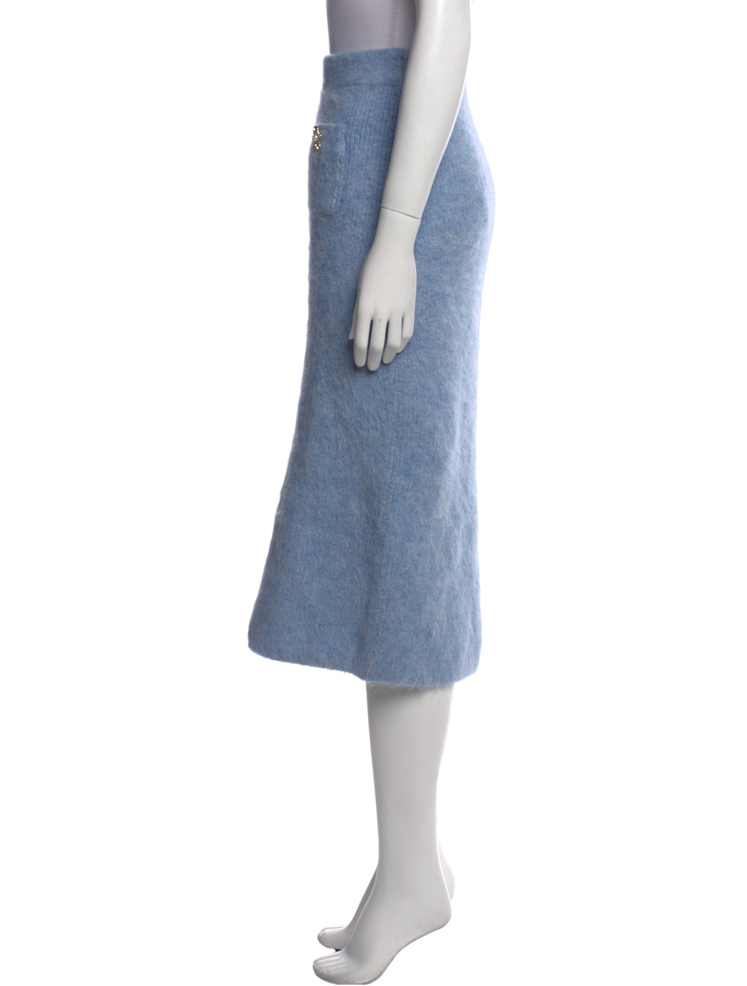 Self-Portrait Wool Midi Length Skirt w/ Tags