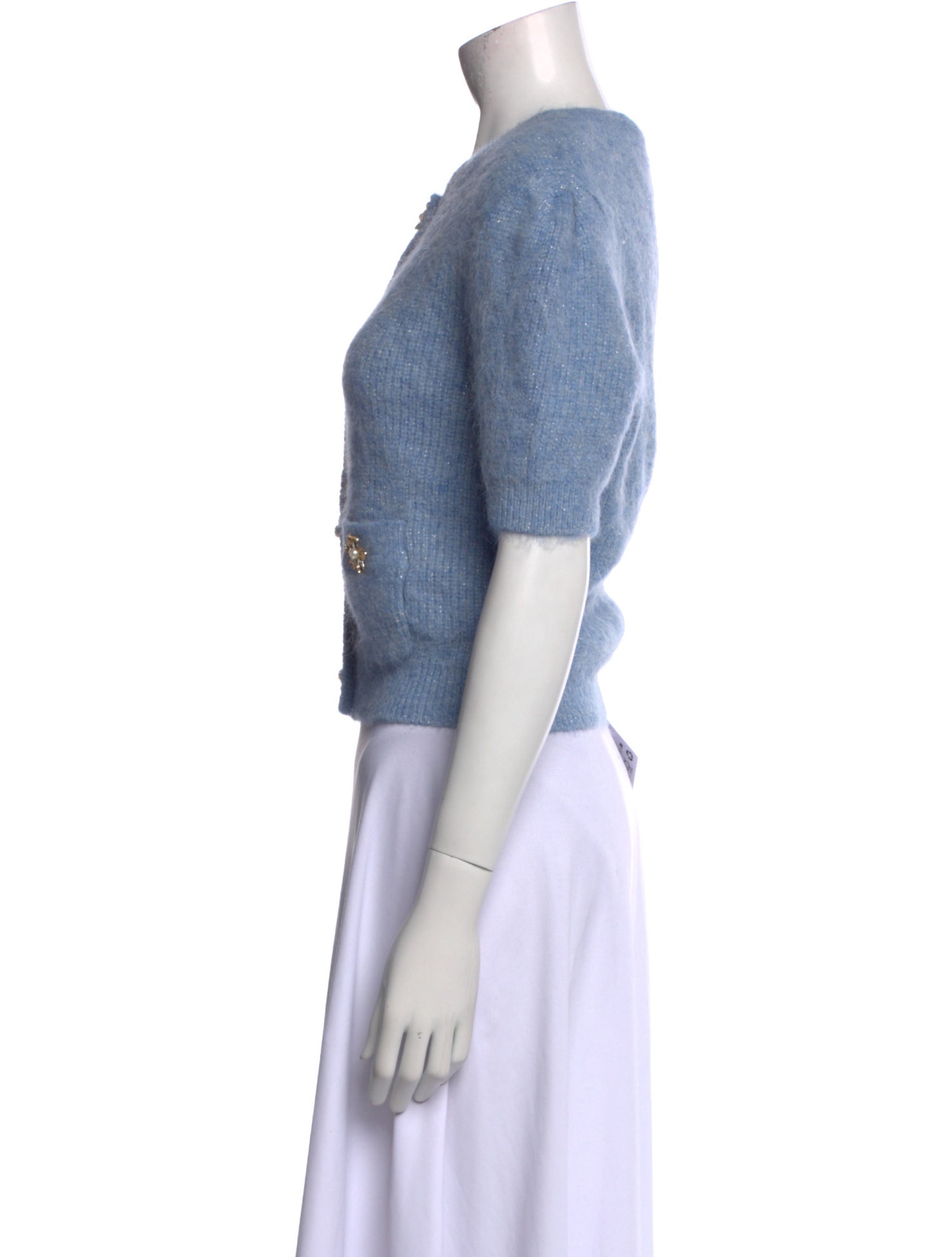 Self-Portrait Alpaca Crew Neck Sweater w/ Tags