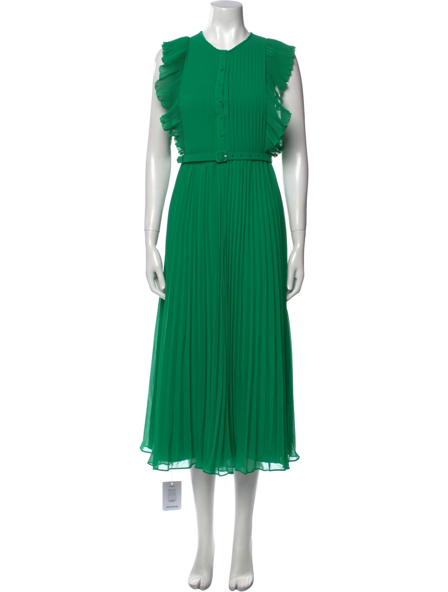 Self-Portrait Crew Neck Long Dress w/ Tags